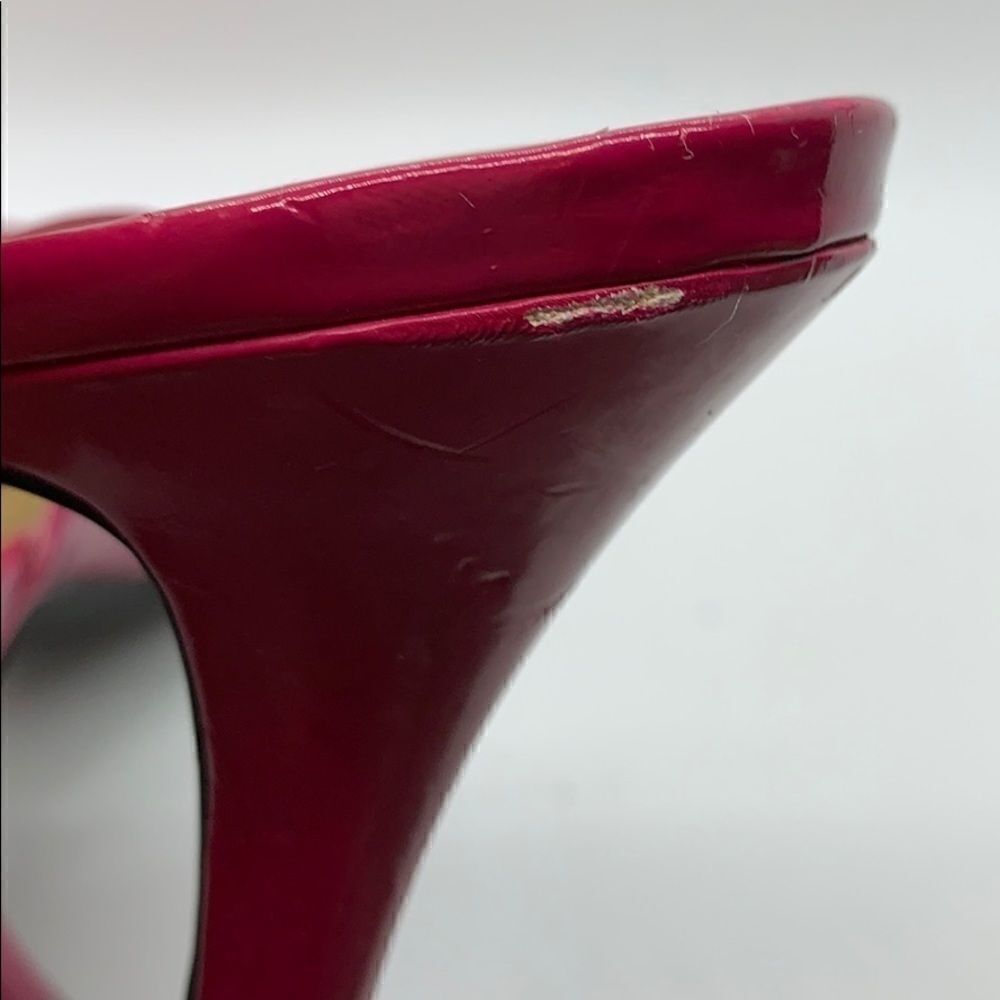 Dana Bachman pink straps slip on heels - Picture 5 of 8